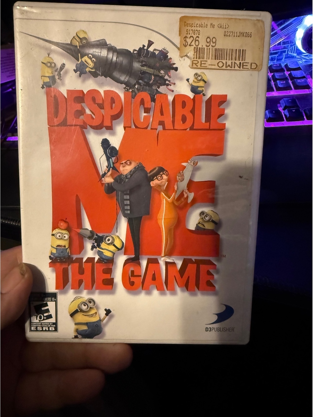 Despicable Me The Game for Nintendo Wii